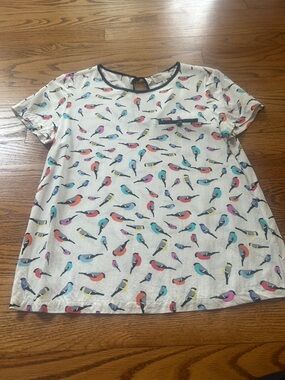 Anthropologie Karen Walker Bird Top Size 2